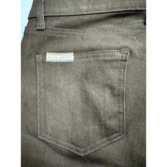 Blue Delta Chino Pants Straight Leg Mid Rise Charcoal Gray Mens Size W31 - Picture 9 of 11